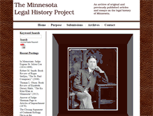 Tablet Screenshot of minnesotalegalhistoryproject.org